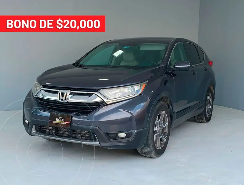 Foto Honda CR-V Turbo Plus usado (2018) color Acero financiado en mensualidades(enganche $88,200 mensualidades desde $9,350)