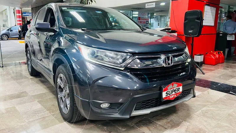 Foto Honda CR-V Turbo Plus usado (2018) color Gris Oscuro financiado en mensualidades(enganche $139,671 mensualidades desde $7,508)