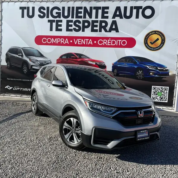 Foto Honda CR-V Turbo usado (2022) color Plata Lunar precio $404,900