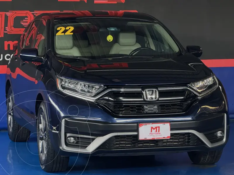 Foto Honda CR-V Turbo Plus usado (2022) color Azul Oscuro precio $439,900
