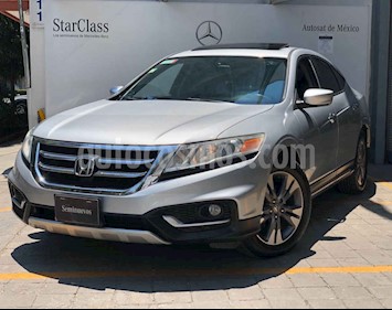 Honda Crosstour 4p EXL V6 Q/C piel usado (2013) color Plata precio $195,000