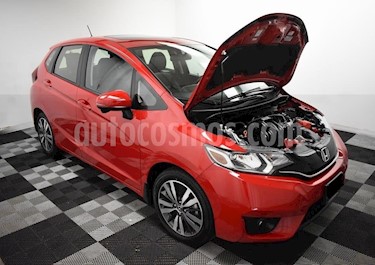 Foto venta Auto Seminuevo Honda Fit LX 1.5L CVT (2017) color Rojo Rally precio $143,400