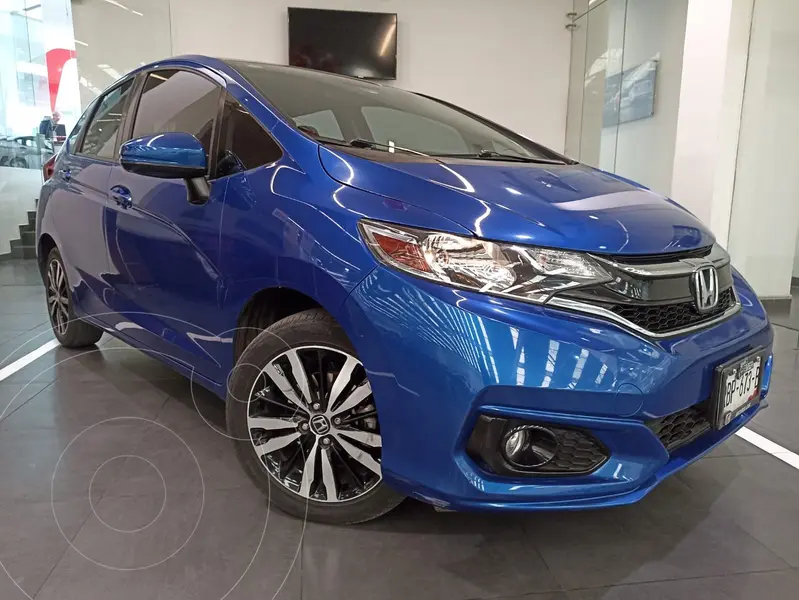 Foto Honda Fit Hit 1.5L Aut usado (2018) color Azul precio $275,000