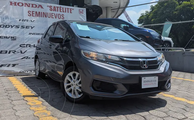 Foto Honda Fit Fun 1.5L Aut usado (2019) color Gris precio $228,000