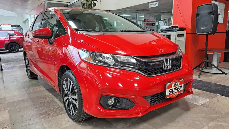 Foto Honda Fit Hit 1.5L Aut usado (2019) color Rojo precio $278,000