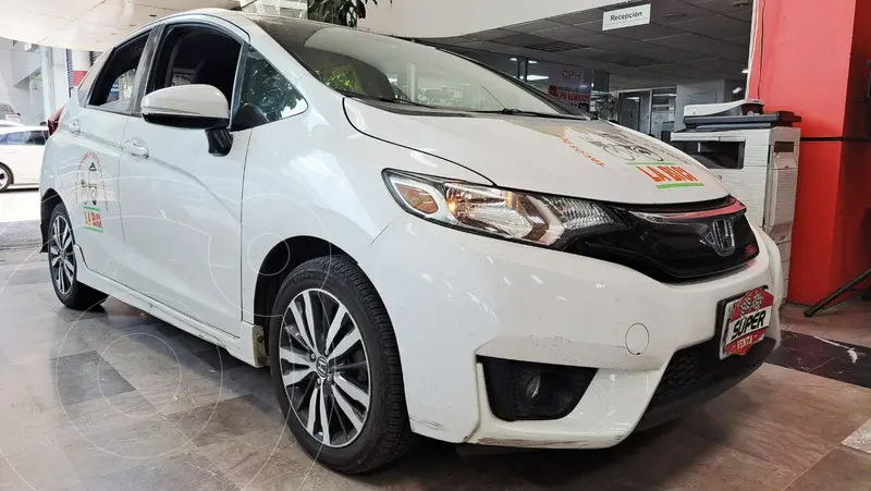 Foto Honda Fit Hit 1.5L Aut usado (2017) color Blanco precio $239,000