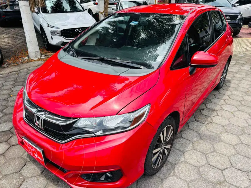 Foto Honda Fit Hit 1.5L Aut usado (2019) color Rojo financiado en mensualidades(enganche $63,694 mensualidades desde $5,657)