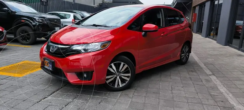 Foto Honda Fit Hit 1.5L Aut usado (2017) color Rojo precio $250,000