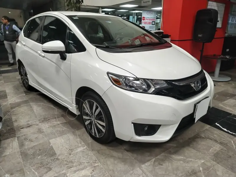 Foto Honda Fit Hit 1.5L Aut usado (2017) color Blanco precio $227,000