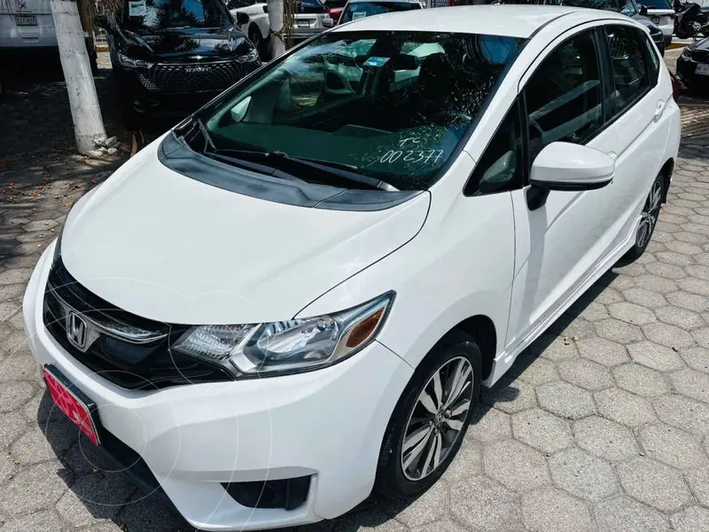 Foto Honda Fit Hit 1.5L Aut usado (2016) color Blanco precio $177,000