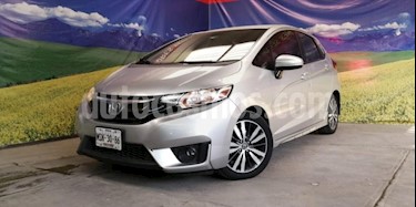 Honda Fit 5P HB HIT CVT BL F. NIEBLA RA-16 usado (2015) color Plata precio $185,000