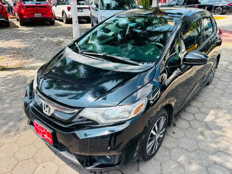 Foto Honda Fit Hit 1.5L Aut usado (2017) color Negro precio $227,000