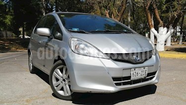 foto Honda Fit 5P HB EX CVT VOLANTE EN PIEL CONTROL D/AUDIO USB usado (2014) color Plata precio $142,000