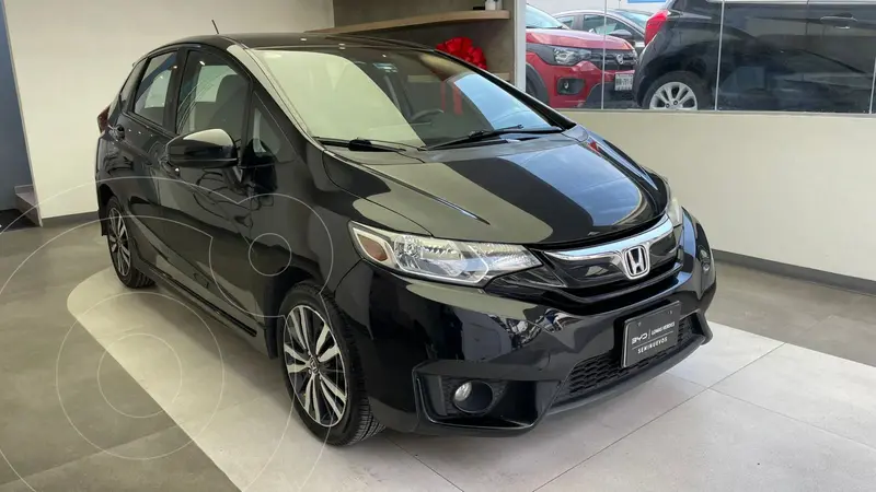Foto Honda Fit Hit 1.5L Aut usado (2017) color Negro precio $215,000