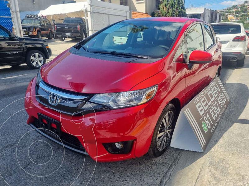 Foto Honda Fit Hit 1.5L Aut usado (2017) color Rojo precio $228,000