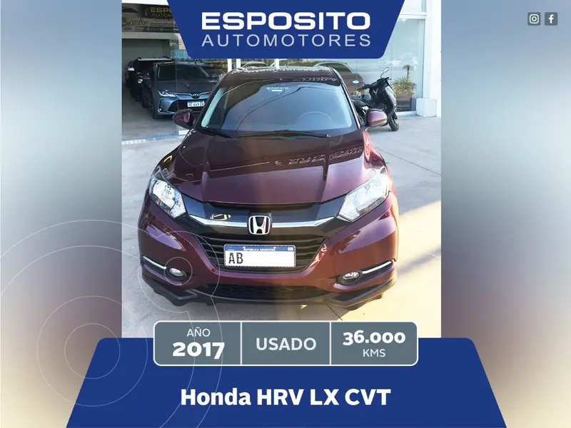 2017 Honda HR-V HR-V 1.8 LX CVT
