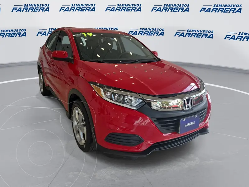 Foto Honda HR-V Uniq usado (2019) color Rojo precio $299,000