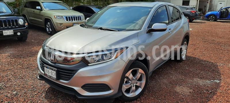 Honda HR-V Uniq usado (2019) color Plata Lunar precio $299,000