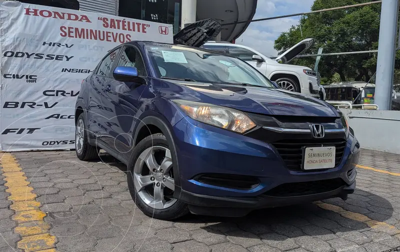 Foto Honda HR-V Uniq Aut usado (2017) color Azul financiado en mensualidades(enganche $92,050 mensualidades desde $5,224)
