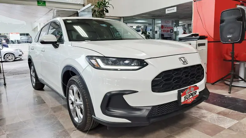 Foto Honda HR-V Uniq usado (2023) color Blanco financiado en mensualidades(enganche $196,042 mensualidades desde $8,248)