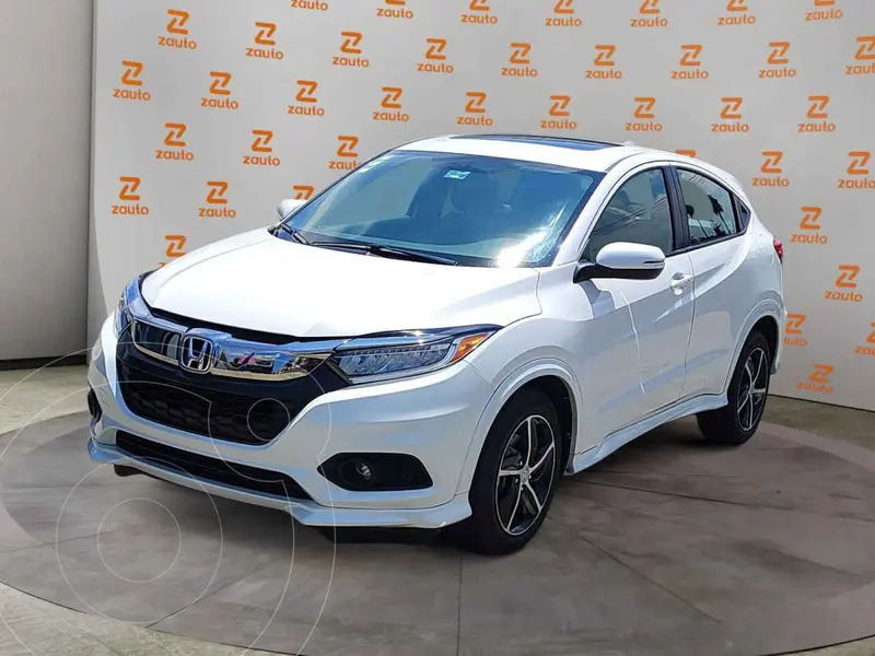 Foto Honda HR-V Touring Aut usado (2020) color Blanco financiado en mensualidades(enganche $89,898 mensualidades desde $6,877)
