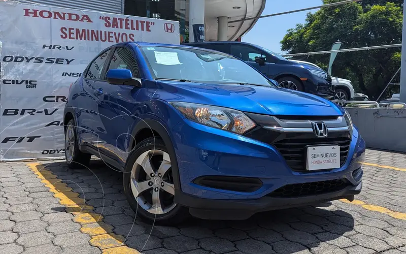 Foto Honda HR-V Uniq Aut usado (2018) color Azul precio $249,000