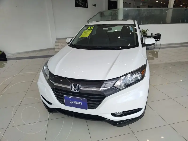 Foto Honda HR-V Epic Aut usado (2016) color Blanco financiado en mensualidades(enganche $77,250 mensualidades desde $12,947)