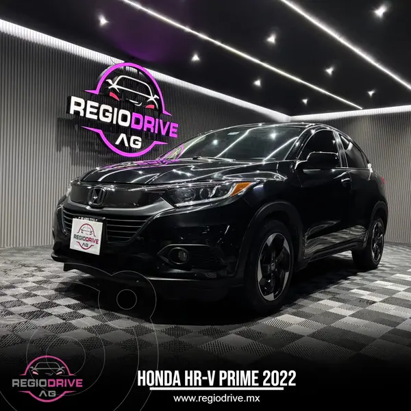 Foto Honda HR-V Prime usado (2022) color Negro financiado en mensualidades(enganche $75,000 mensualidades desde $8,847)