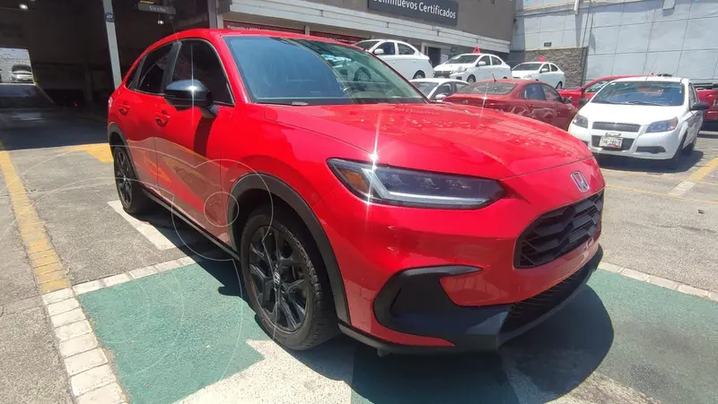 Foto Honda HR-V Sport usado (2023) color Rojo financiado en mensualidades(enganche $162,210 mensualidades desde $8,720)