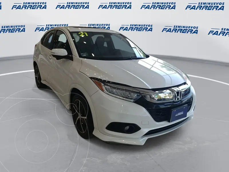 Foto Honda HR-V Touring usado (2021) color Blanco financiado en mensualidades(enganche $96,195 mensualidades desde $7,979)