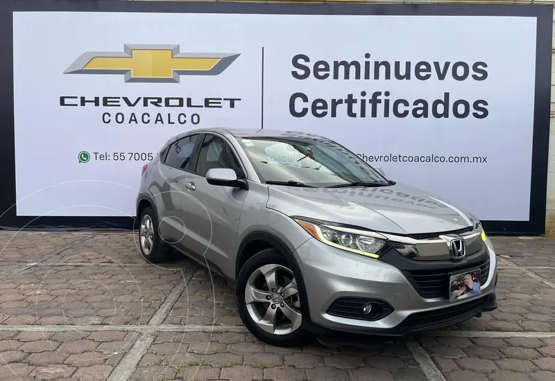 Foto Honda HR-V Uniq usado (2019) color plateado precio $298,000