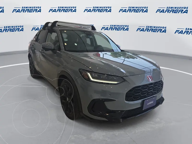 Foto Honda HR-V Touring usado (2024) color Gris financiado en mensualidades(enganche $131,175 mensualidades desde $10,880)