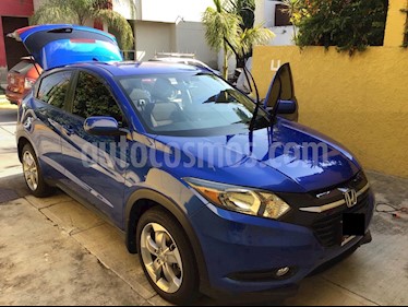 Honda HR-V Uniq Aut usado (2018) color Azul precio $250,000
