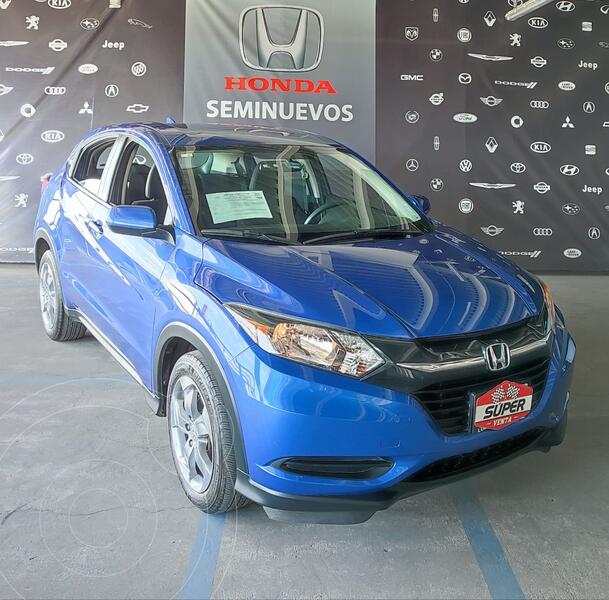 Foto Honda HR-V Uniq Aut usado (2018) color Azul precio $369,000