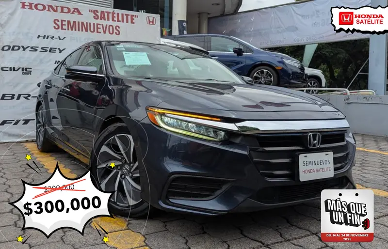 Foto Honda Insight 1.5L usado (2019) color Azul financiado en mensualidades(enganche $123,600 mensualidades desde $5,434)