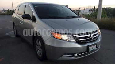 Honda Odyssey 5P LX TA A/AC. CD F. HALOGENO RA-17 usado (2016) color Plata precio $360,000