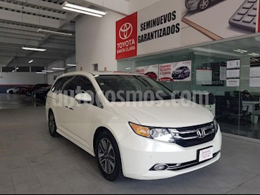 foto Honda Odyssey 5p Touring V6/3.5 Aut usado (2015) color Blanco precio $398,000
