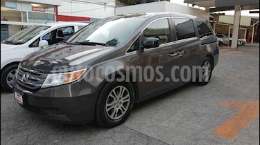 Honda Odyssey 5p EXL minivan aut piel DVD usado (2013) color Gris precio $268,000