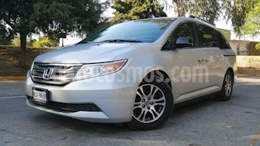 foto Honda Odyssey 5P EXL TA A/AC. AUT. PIEL CD DVD F. HALOGENO RA-1 usado (2011) color Plata precio $209,000