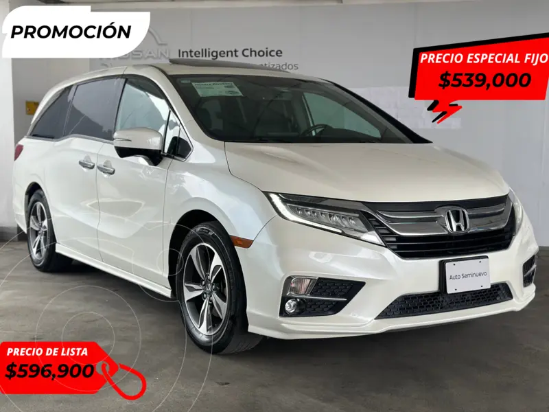 Foto Honda Odyssey Touring usado (2018) color Blanco precio $539,000