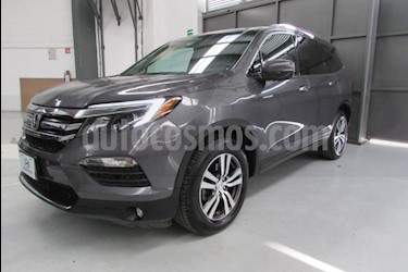 foto Honda Pilot 5p Touring SE V6/3.5 Aut usado (2016) color Gris precio $410,000