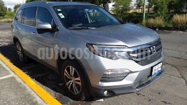 Foto venta Auto usado Honda Pilot 5p Touring SE V6/3.5 Aut (2016) color Gris precio $455,000
