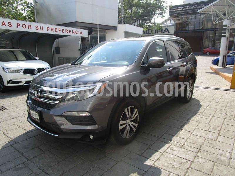Honda Pilot Touring usado (2017) color Gris Oscuro precio $519,000