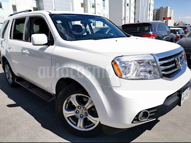 Honda Pilot 5p EX aut 4x2 a/a ee usado (2013) color Blanco precio $210,000