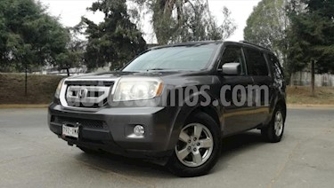 Honda Pilot 5P EXL TA A/AC. AUT. QC PIEL 6 CD AE 4X4 usado (2011) color Gris precio $174,000