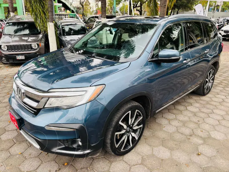 Foto Honda Pilot Touring usado (2021) color Azul financiado en mensualidades(enganche $150,231 mensualidades desde $13,344)