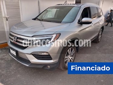 Honda Pilot Touring usado (2017) color Plata Lunar precio $164,500