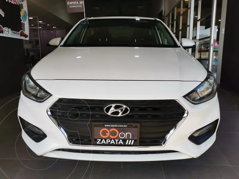 Foto Hyundai Accent Sedan GL usado (2018) color Blanco financiado en mensualidades(enganche $58,750 mensualidades desde $3,408)
