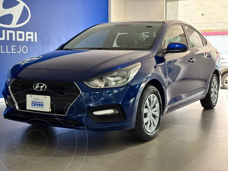 Foto Hyundai Accent Sedan GL usado (2021) color Azul financiado en mensualidades(enganche $60,469 mensualidades desde $5,263)