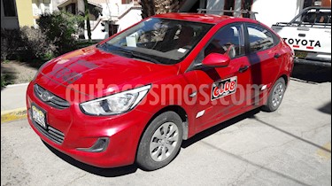 Hyundai Accent 1.4L GL Basico usado (2016) color Rojo precio u$s10,900